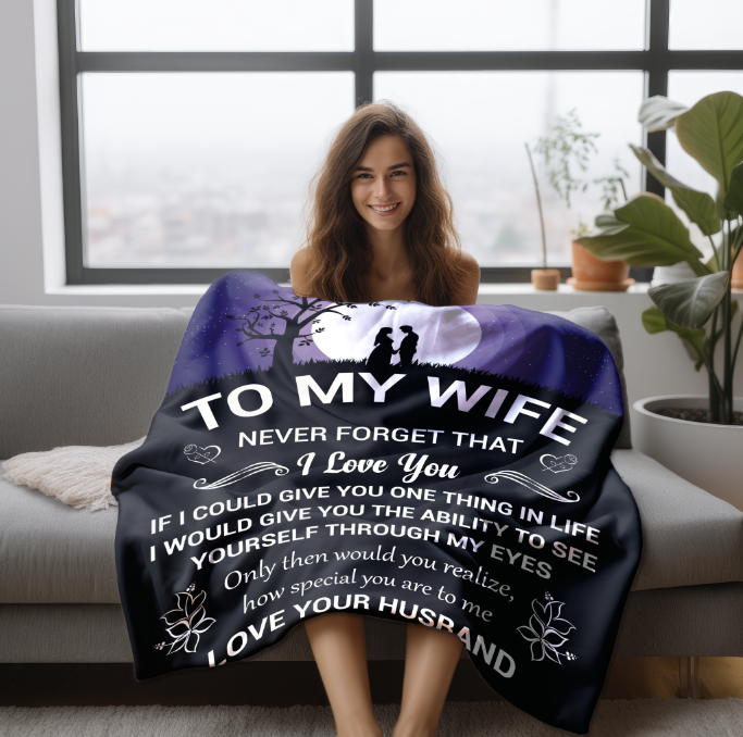 To My Wife | Fleece Blanket